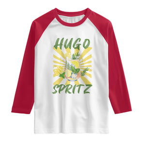 Hugo Spritz Raglan Shirt Funny Tropical Cocktail Vacation