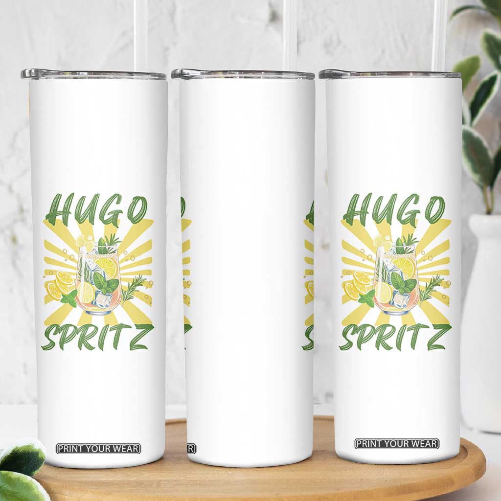 Hugo Spritz Skinny Tumbler Funny Tropical Cocktail Vacation TS12 Print Your Wear