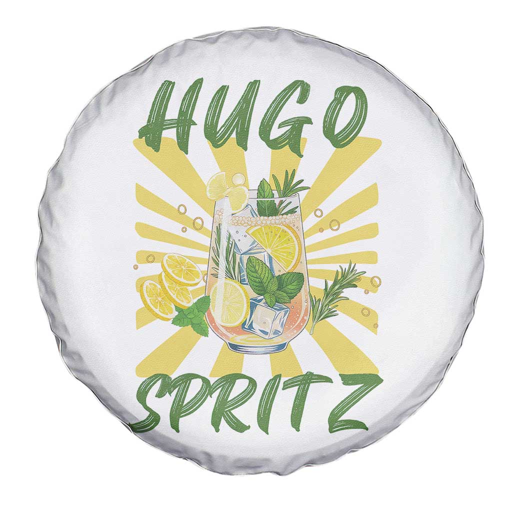 Hugo Spritz Spare Tire Cover Funny Tropical Cocktail Vacation TS12 Print Your Wear