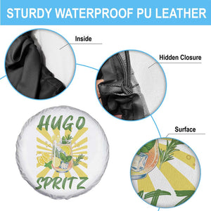 Hugo Spritz Spare Tire Cover Funny Tropical Cocktail Vacation TS12 Print Your Wear