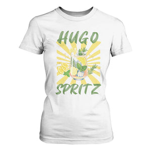 Hugo Spritz T Shirt For Women Funny Tropical Cocktail Vacation TS12 White Print Your Wear