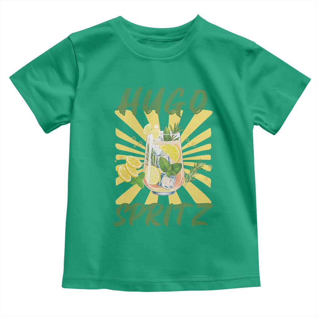 Hugo Spritz Toddler T Shirt Funny Tropical Cocktail Vacation TS12 Irish Green Print Your Wear