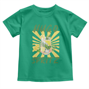 Hugo Spritz Toddler T Shirt Funny Tropical Cocktail Vacation TS12 Irish Green Print Your Wear