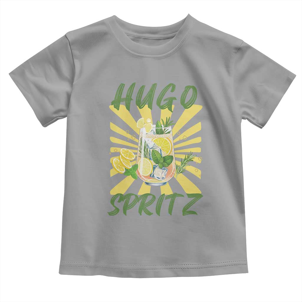 Hugo Spritz Toddler T Shirt Funny Tropical Cocktail Vacation TS12 Sport Gray Print Your Wear