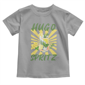 Hugo Spritz Toddler T Shirt Funny Tropical Cocktail Vacation TS12 Sport Gray Print Your Wear