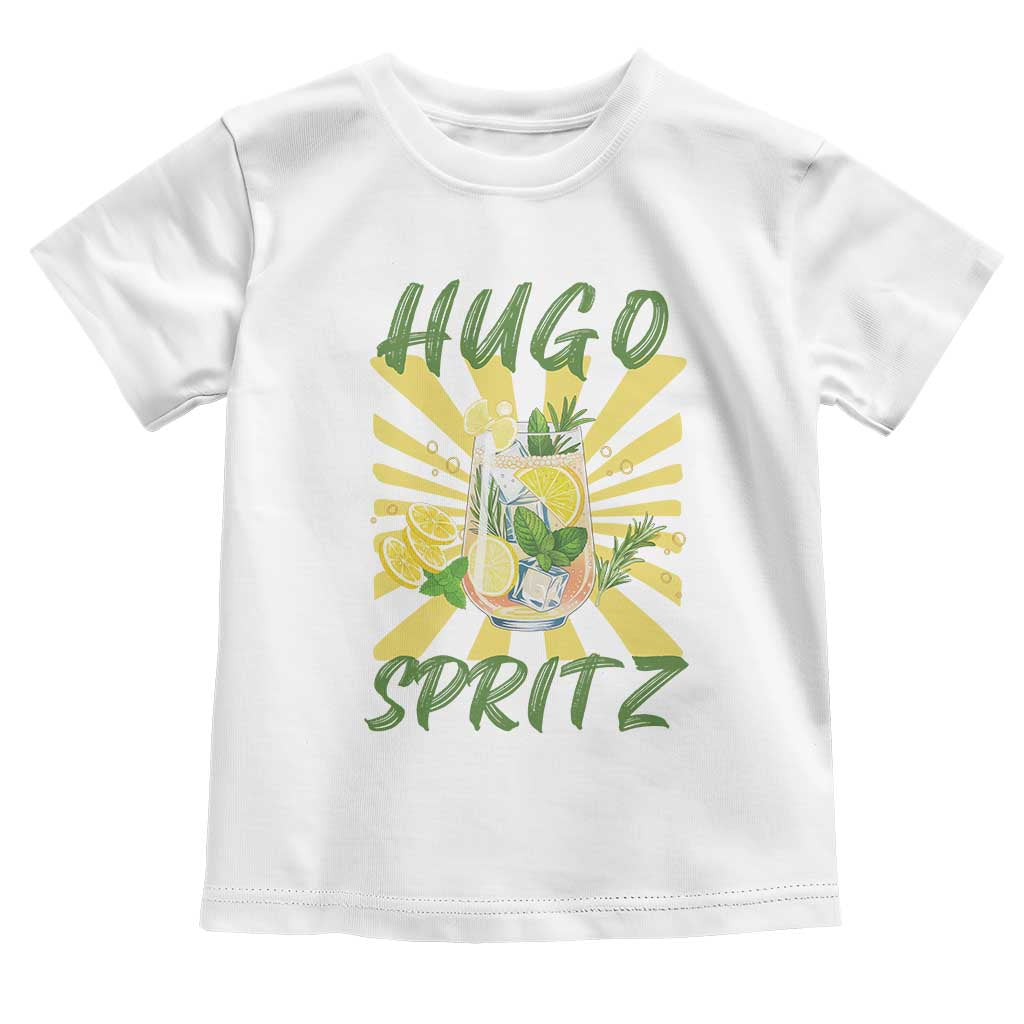 Hugo Spritz Toddler T Shirt Funny Tropical Cocktail Vacation TS12 White Print Your Wear