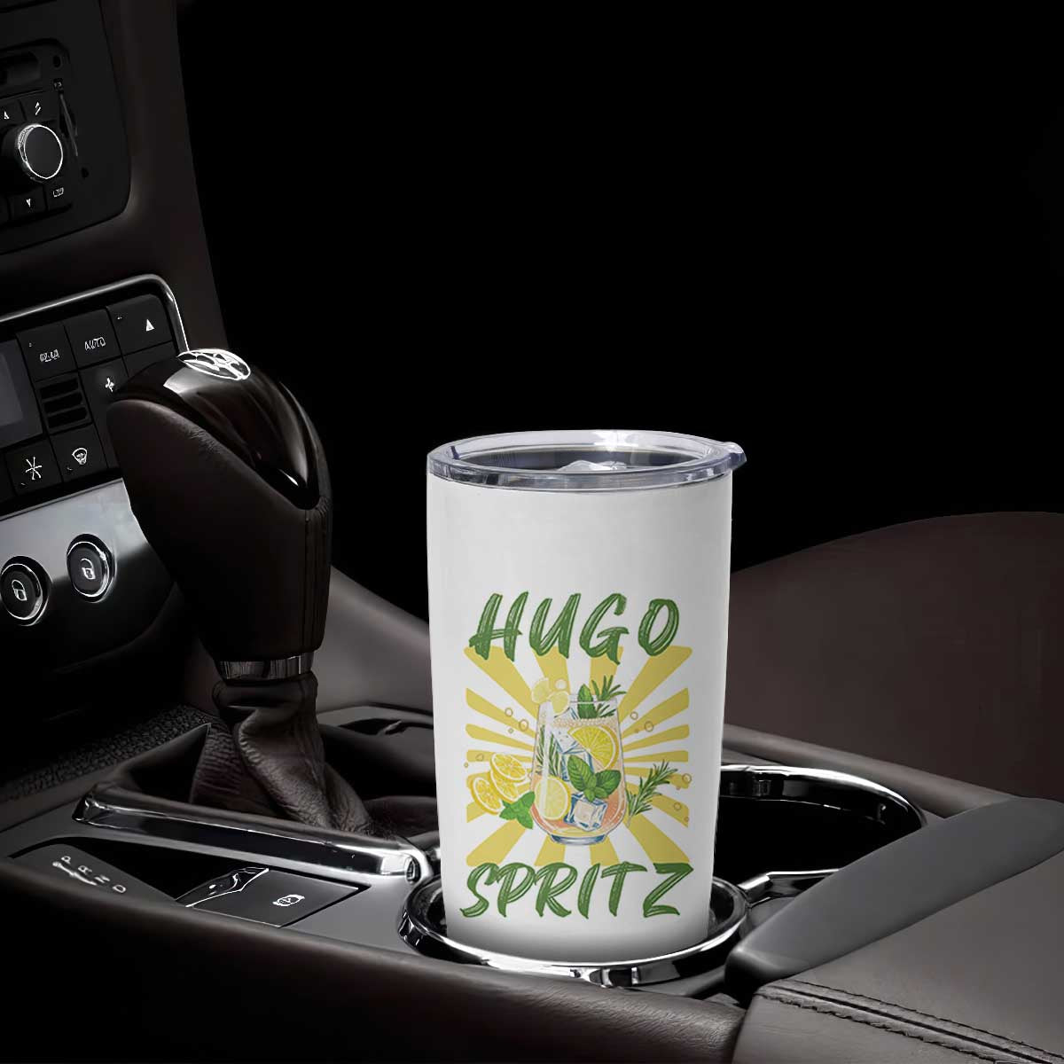 Hugo Spritz Tumbler Cup Funny Tropical Cocktail Vacation