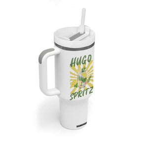 Hugo Spritz Tumbler With Handle Funny Tropical Cocktail Vacation