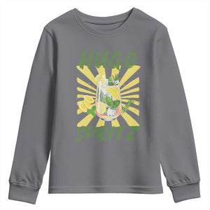 Hugo Spritz Youth Sweatshirt Funny Tropical Cocktail Vacation