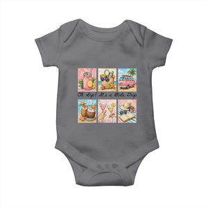 Oh Sip It Is A Girls Trip Baby Onesie Beach Trip Best Friends Gift TS12 Charcoal Print Your Wear