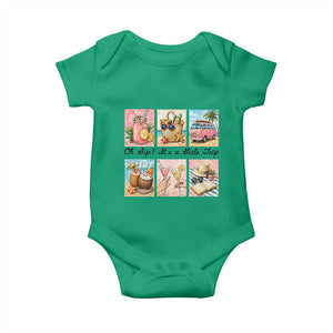 Oh Sip It Is A Girls Trip Baby Onesie Beach Trip Best Friends Gift TS12 Irish Green Print Your Wear