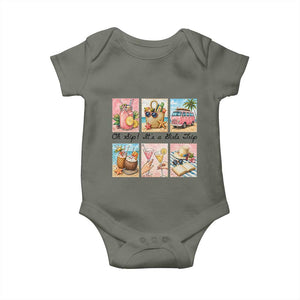 Oh Sip It Is A Girls Trip Baby Onesie Beach Trip Best Friends Gift TS12 Military Green Print Your Wear