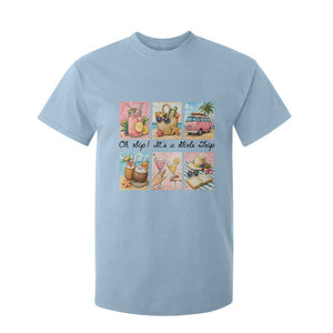 Oh Sip It Is A Girls Trip T Shirt For Kid Beach Trip Best Friends Gift TS12 Light Blue Print Your Wear