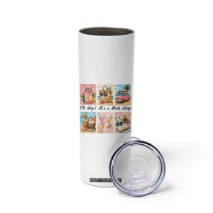 Oh Sip It Is A Girls Trip Skinny Tumbler Beach Trip Best Friends Gift TS12 Print Your Wear