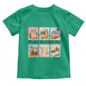Oh Sip It Is A Girls Trip Toddler T Shirt Beach Trip Best Friends Gift TS12 Irish Green Print Your Wear