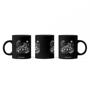 Funny Beach Vacation Trash Panda Coffee Mug Summer Raccoon Graphic TS12 Print Your Wear