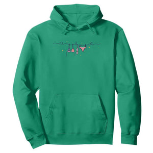Patriotic American Flag Bikini Hoodie USA Summer Vacation Gift TS12 Irish Green Print Your Wear