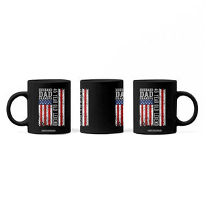 Husband Dad Grandpa 45 Year Old Legend Coffee Mug American Flag Birthday Gift
