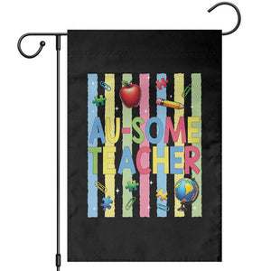 Special Ed Teacher Autism Acceptance Garden Flag Au Some Teacher