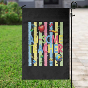 Special Ed Teacher Autism Acceptance Garden Flag Au Some Teacher