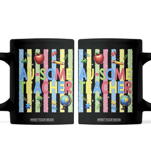 Special Ed Teacher Autism Acceptance Coffee Mug Au Some Teacher