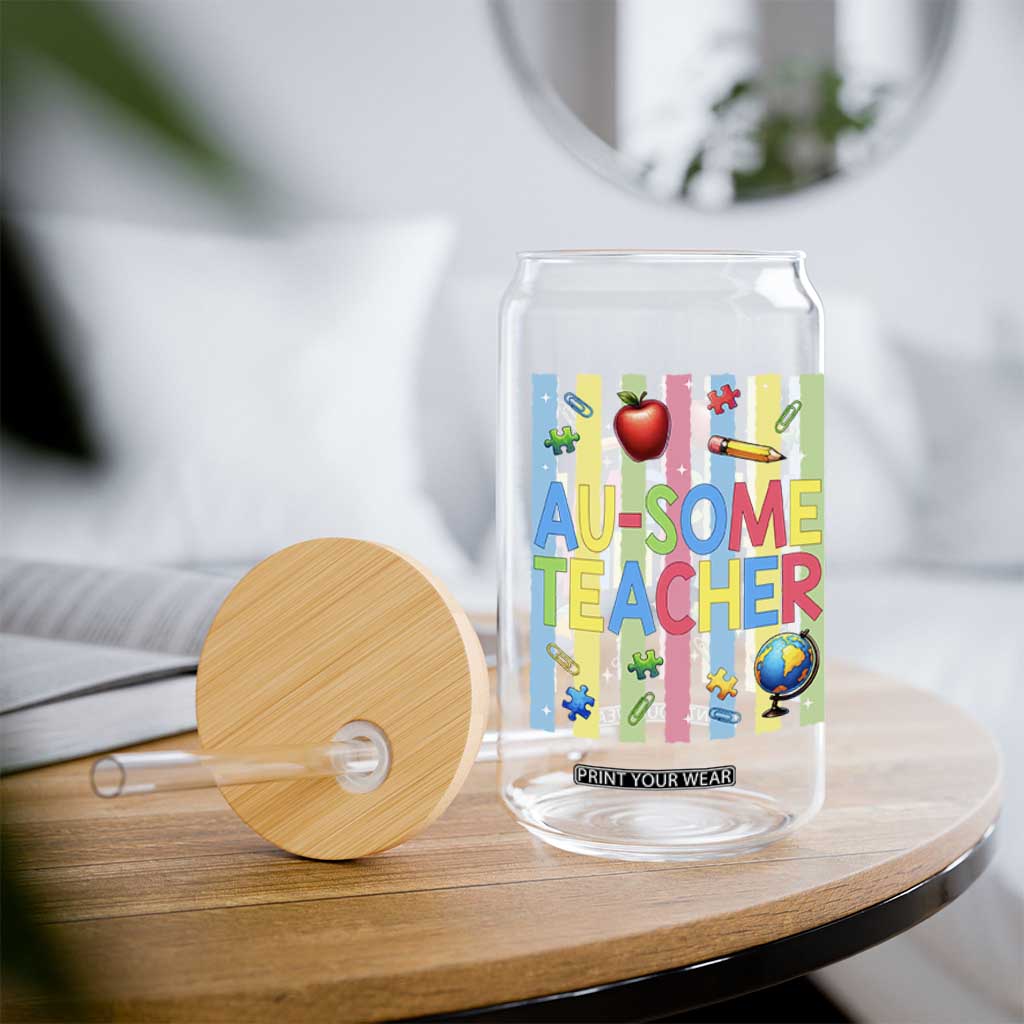 Special Ed Teacher Autism Acceptance Glass Can Au Some Teacher