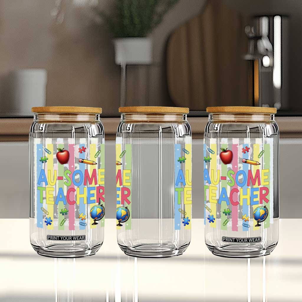 Special Ed Teacher Autism Acceptance Glass Can Au Some Teacher