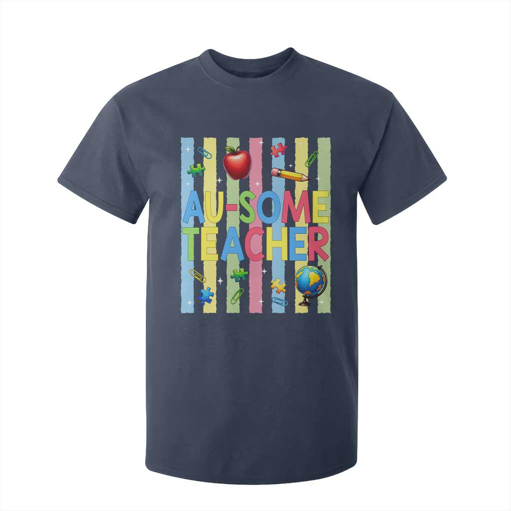 Special Ed Teacher Autism Acceptance T Shirt For Kid Au Some Teacher