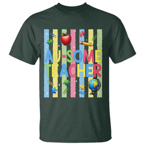 Special Ed Teacher Autism Acceptance T Shirt Au Some Teacher