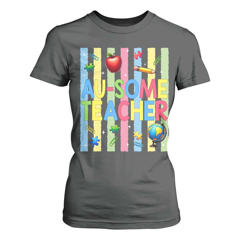 Special Ed Teacher Autism Acceptance T Shirt For Women Au Some Teacher