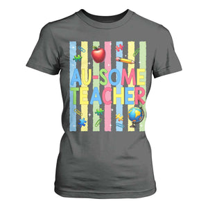 Special Ed Teacher Autism Acceptance T Shirt For Women Au Some Teacher