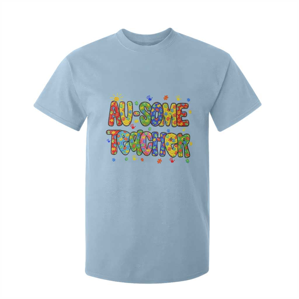 Autism Acceptance Special Education Teacher T Shirt For Kid Au Some Teacher