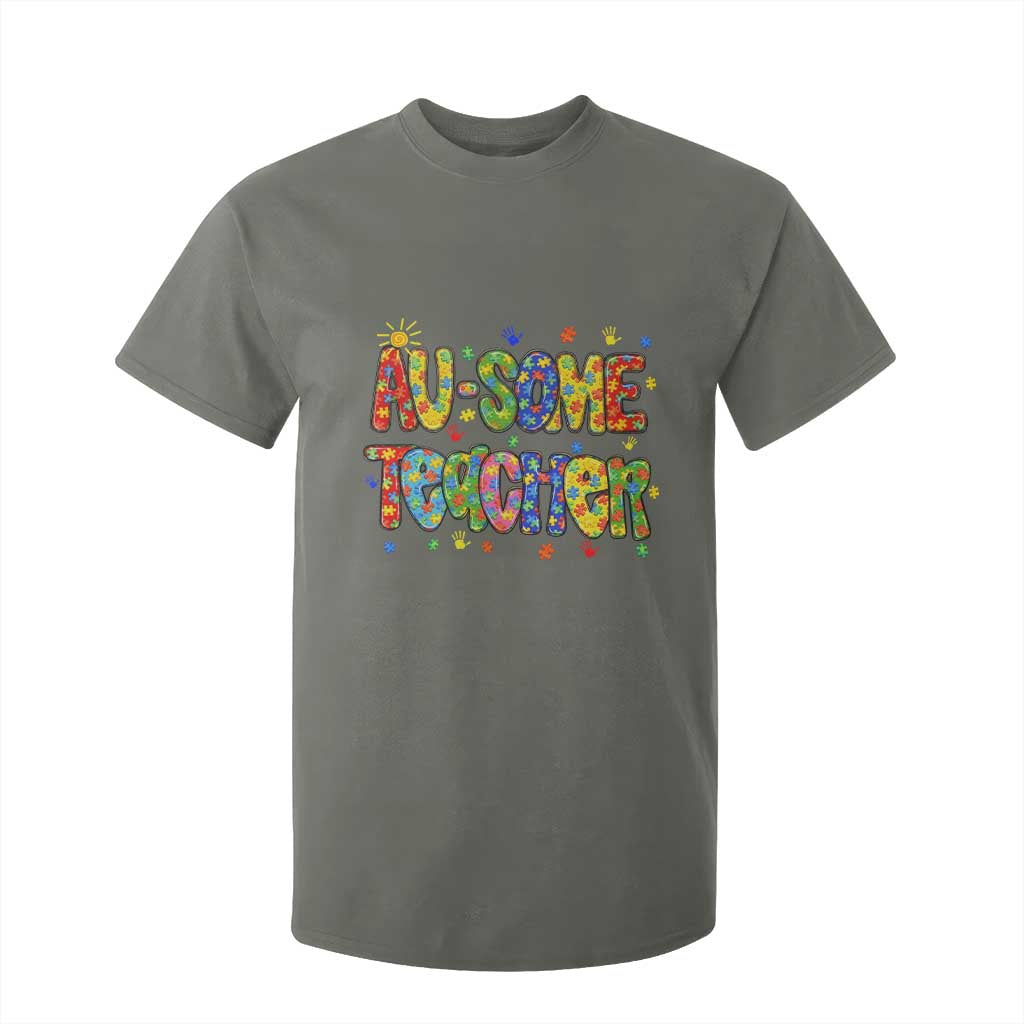 Autism Acceptance Special Education Teacher T Shirt For Kid Au Some Teacher