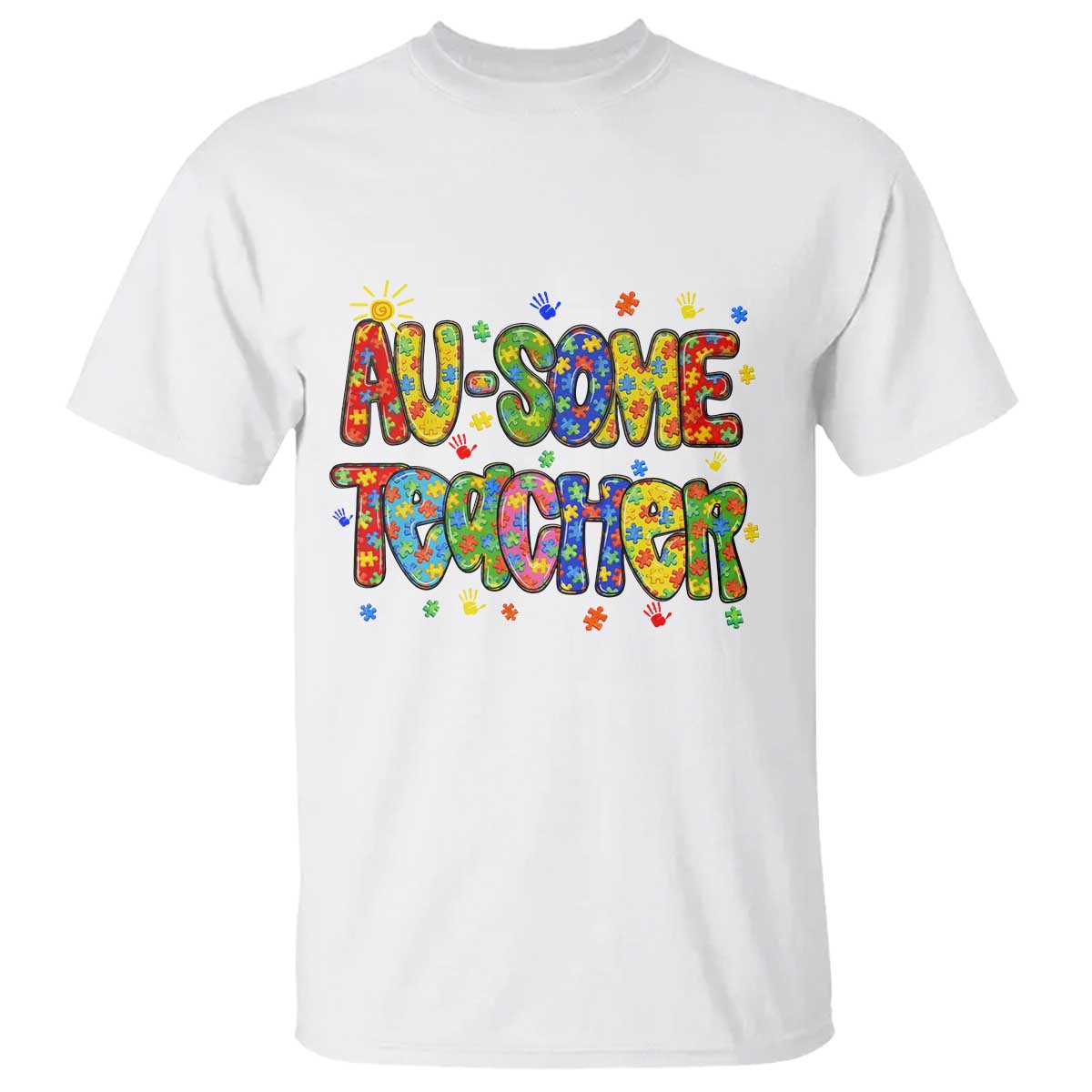 Autism Acceptance Special Education Teacher T Shirt Au Some Teacher
