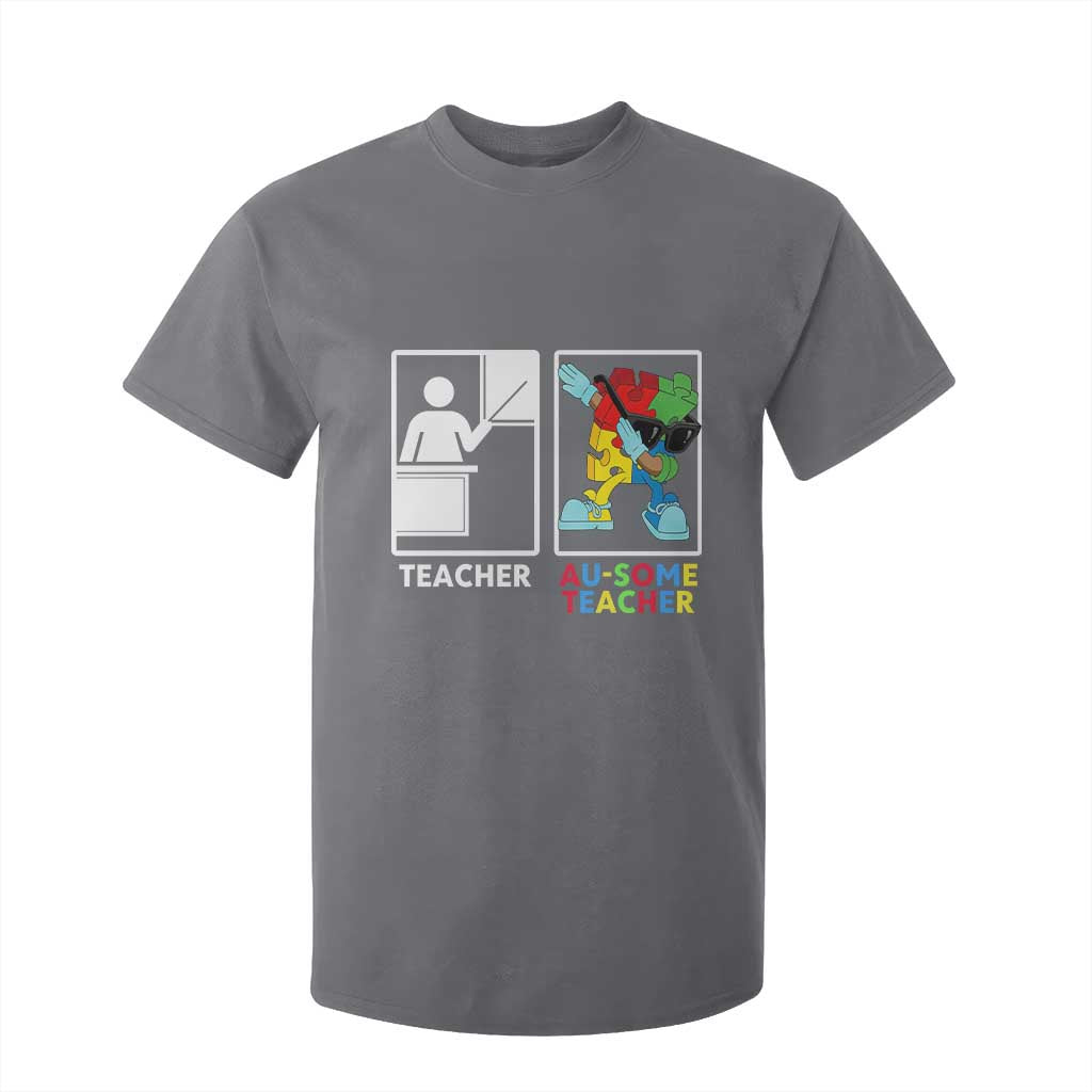 Funny Au Some Teacher T Shirt For Kid Autism Acceptance Special Education Gift