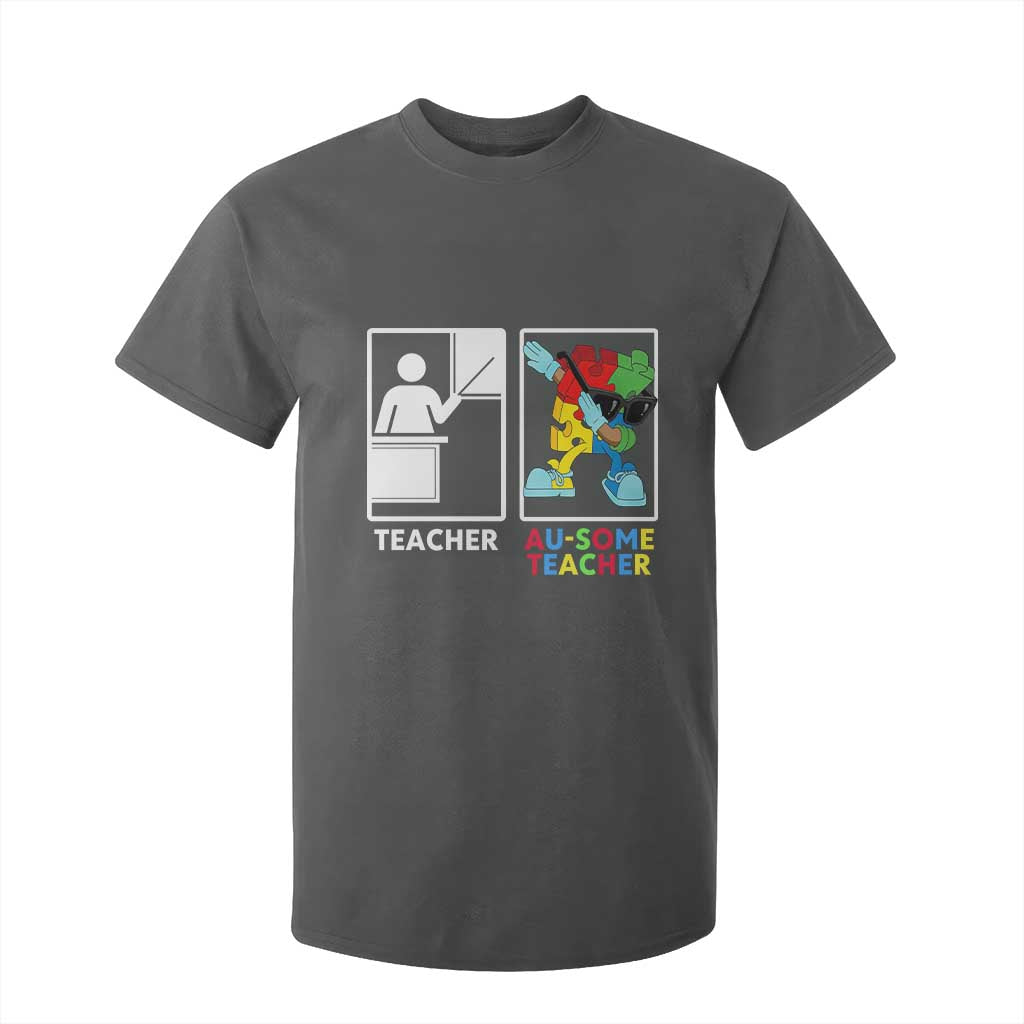 Funny Au Some Teacher T Shirt For Kid Autism Acceptance Special Education Gift