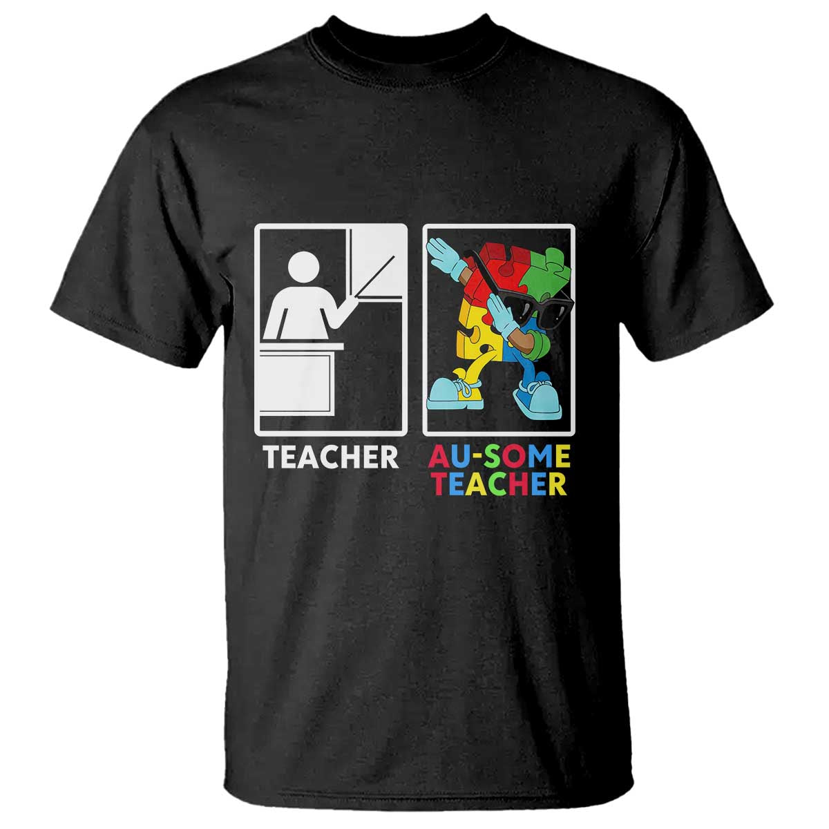 Funny Au Some Teacher T Shirt Autism Acceptance Special Education Gift