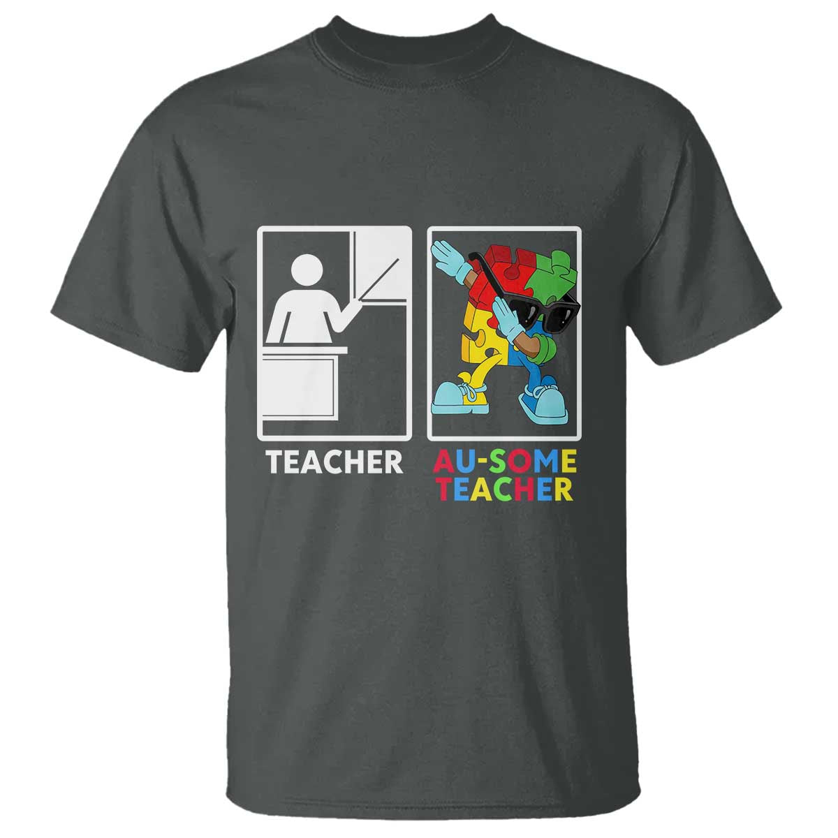 Funny Au Some Teacher T Shirt Autism Acceptance Special Education Gift