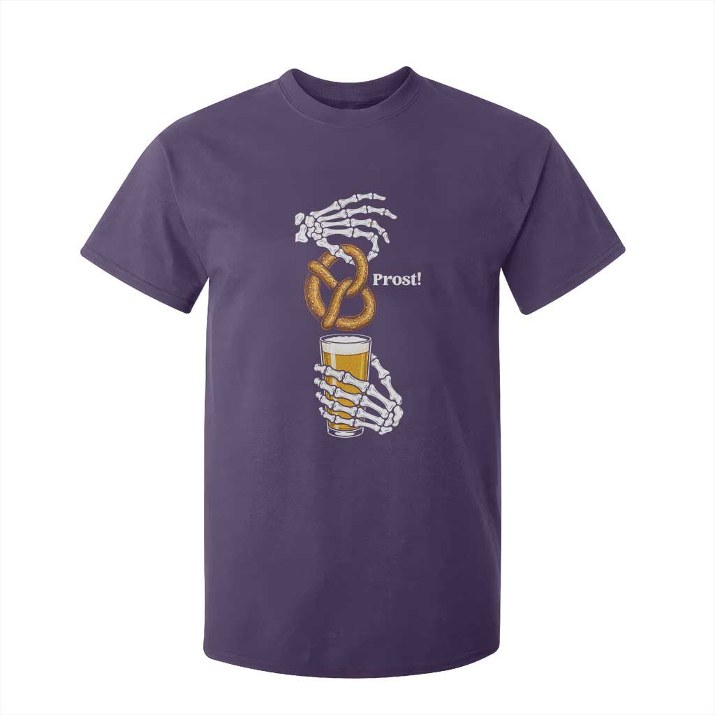 Prost Beer Lover Skeleton Hands German Festival Graphic T Shirt For Kid