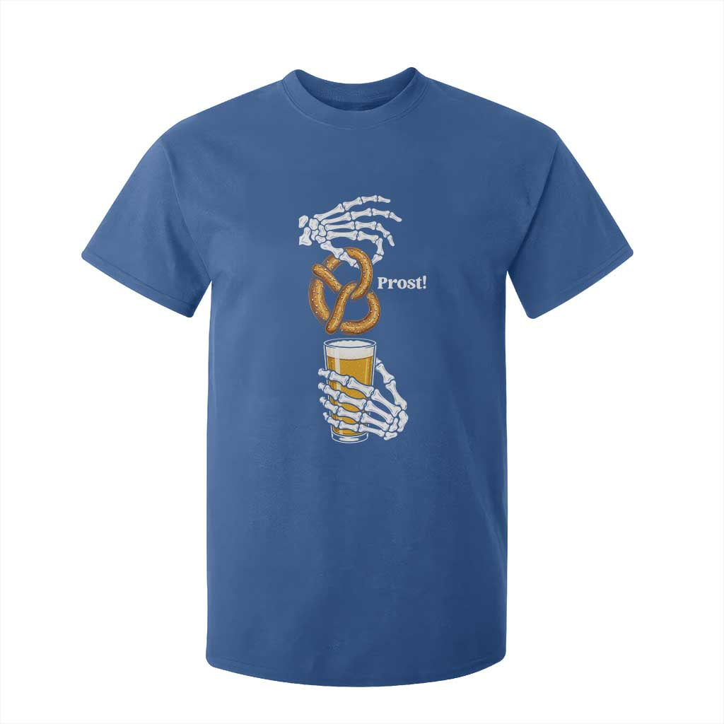 Prost Beer Lover Skeleton Hands German Festival Graphic T Shirt For Kid