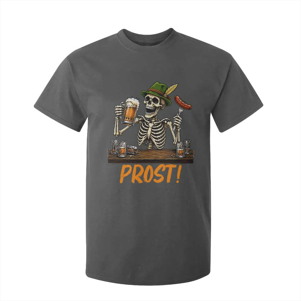 Funny Skeleton Oktoberfest T Shirt For Kid Prost Beer Lover Bavarian Gift