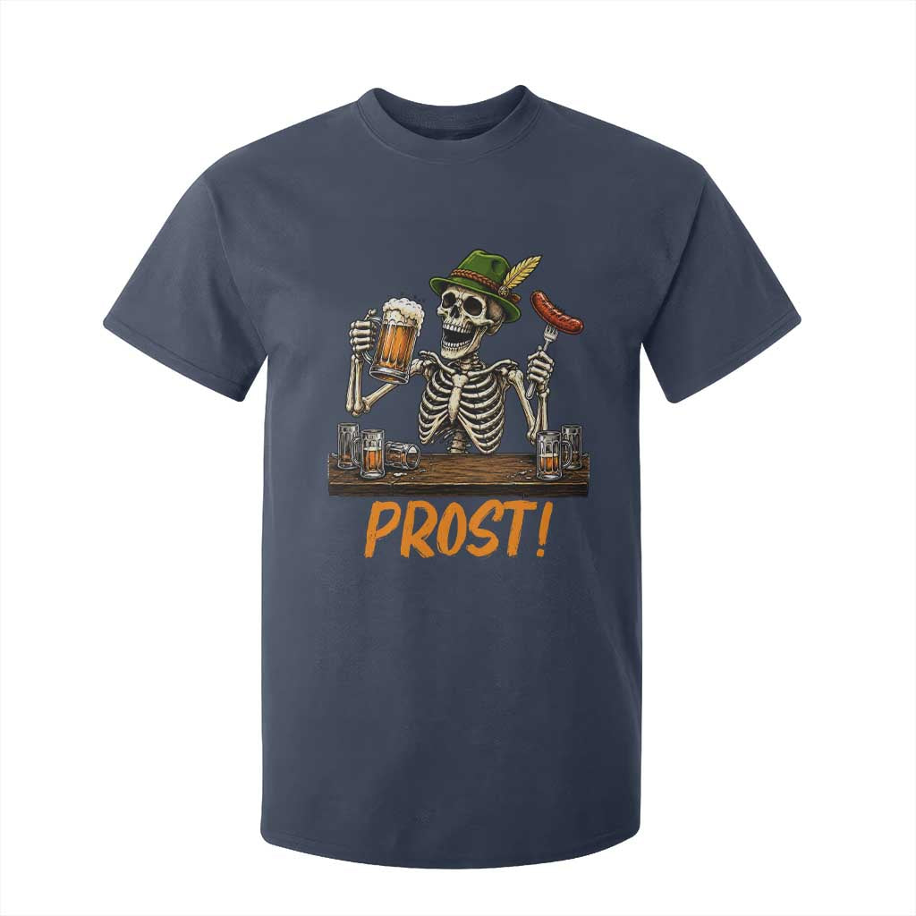 Funny Skeleton Oktoberfest T Shirt For Kid Prost Beer Lover Bavarian Gift