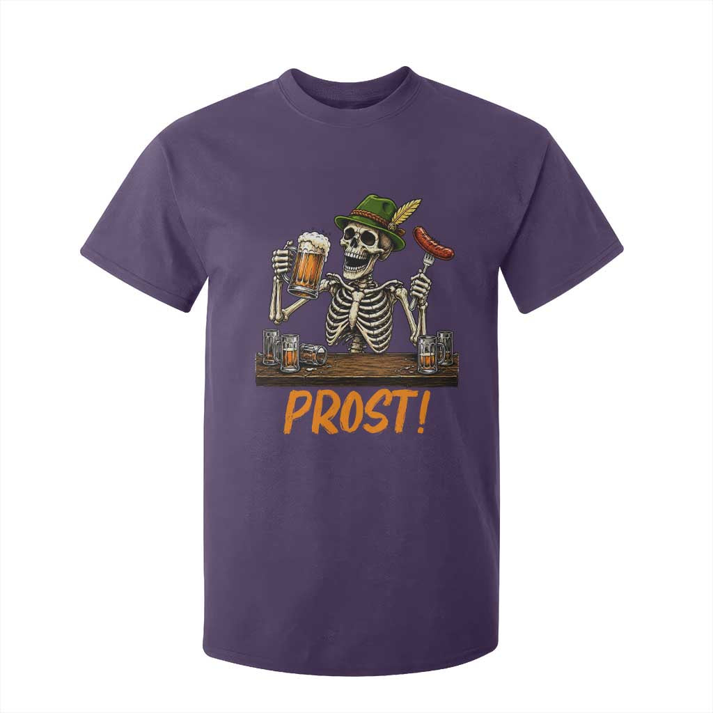 Funny Skeleton Oktoberfest T Shirt For Kid Prost Beer Lover Bavarian Gift