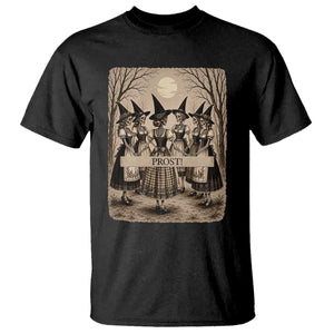Skeleton Witches Coven Oktoberfest T Shirt German Dirndl Spooky Beer Festival Gift