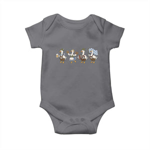 Silly Goose Oktoberfest Baby Onesie Cute Bavarian Beer Festival Animal Humor