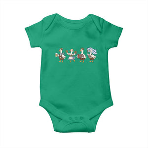 Silly Goose Oktoberfest Baby Onesie Cute Bavarian Beer Festival Animal Humor