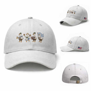 Silly Goose Oktoberfest Baseball Cap Cute Bavarian Beer Festival Animal Humor
