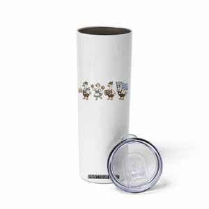 Silly Goose Oktoberfest Skinny Tumbler Cute Bavarian Beer Festival Animal Humor
