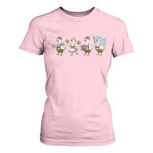 Silly Goose Oktoberfest T Shirt For Women Cute Bavarian Beer Festival Animal Humor