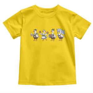Silly Goose Oktoberfest Toddler T Shirt Cute Bavarian Beer Festival Animal Humor